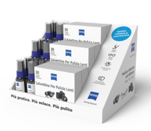 WebStore  Carl Zeiss Vision Italia Spa. SALVIETTINE PER OCCHIALI 30 PZ